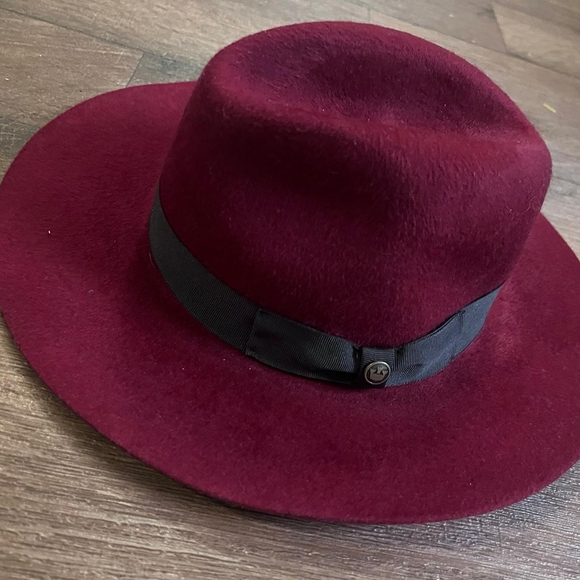Goorin Bros Deep Red Fedora - Picture 3 of 5